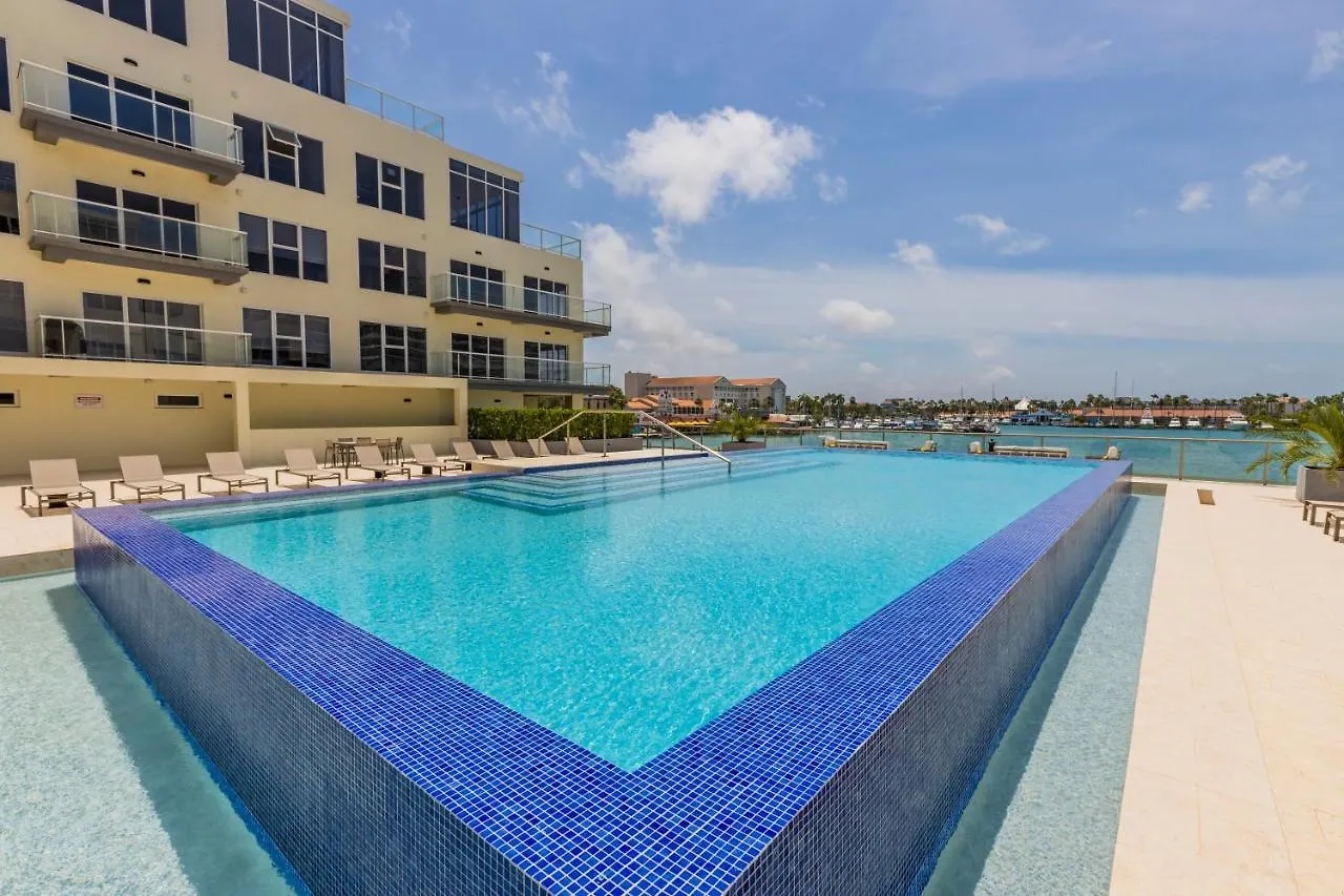 Magnificent 2 Bedroom Corner Condo With The View Oranjestad Apartment