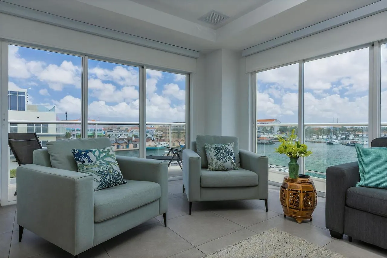 Magnificent 2 Bedroom Corner Condo With The View Oranjestad Aruba